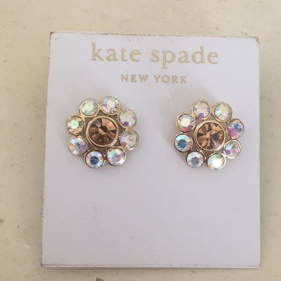 kate spade Jewelry - Kate Spade ♠️ Flower Earrings